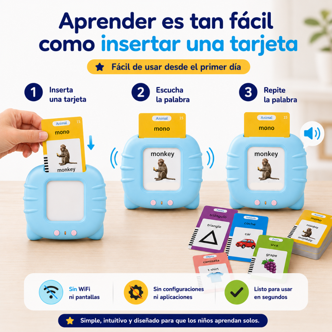 VerbaLingo - Tarjetas Educativas Bilingües