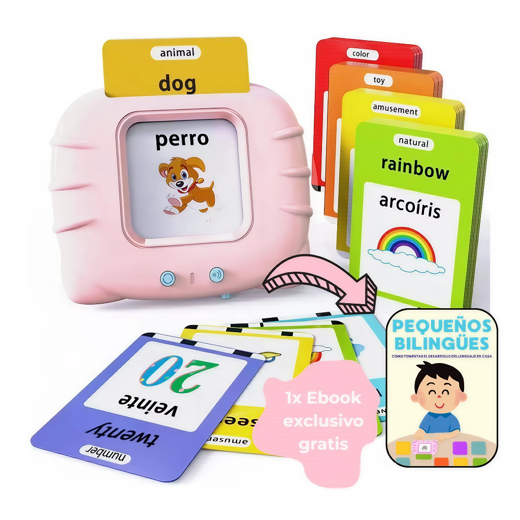 VerbaLingo - Tarjetas Educativas Bilingües