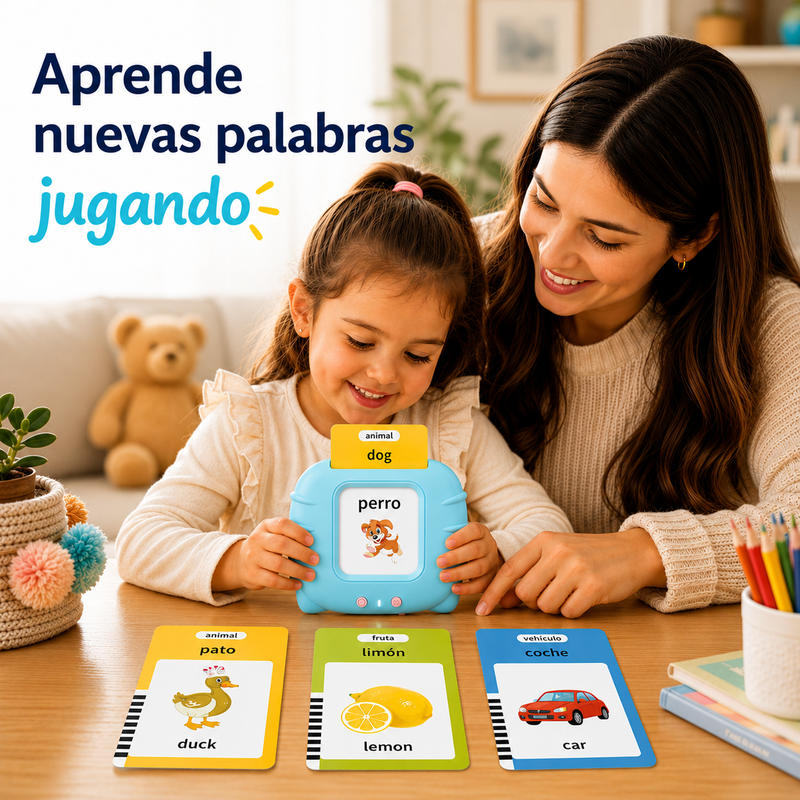 Lector de tarjetas educativo
