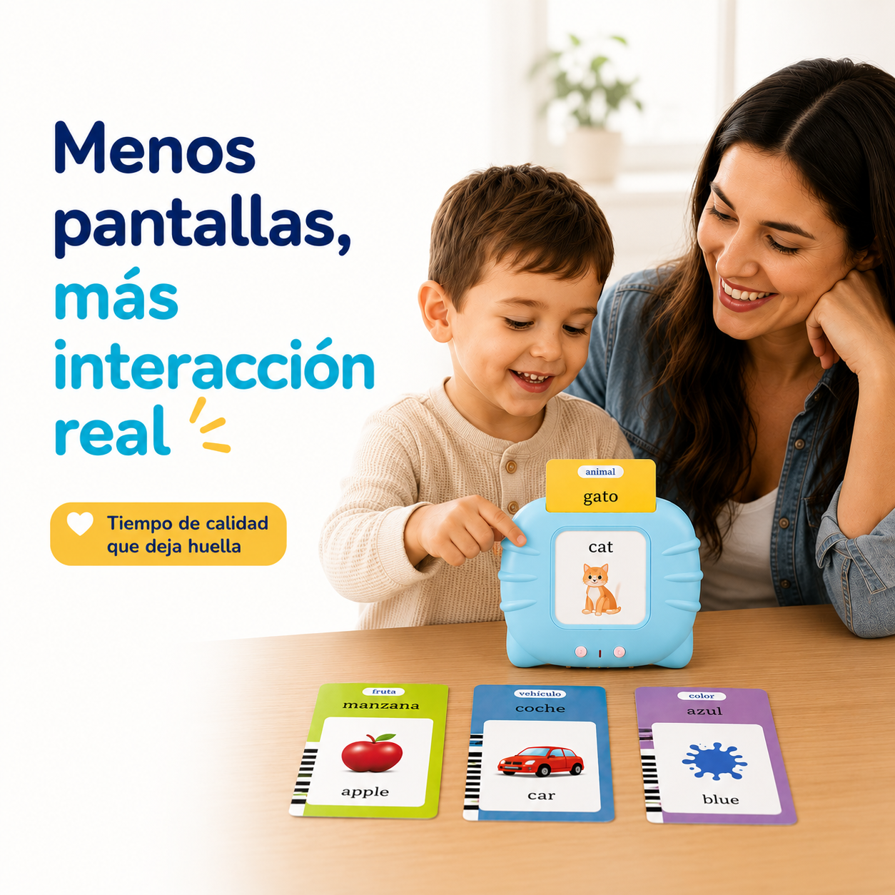 VerbaLingo - Tarjetas Educativas Bilingües