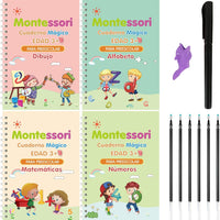 4 Libros Mágicos de Caligrafía - Veredora