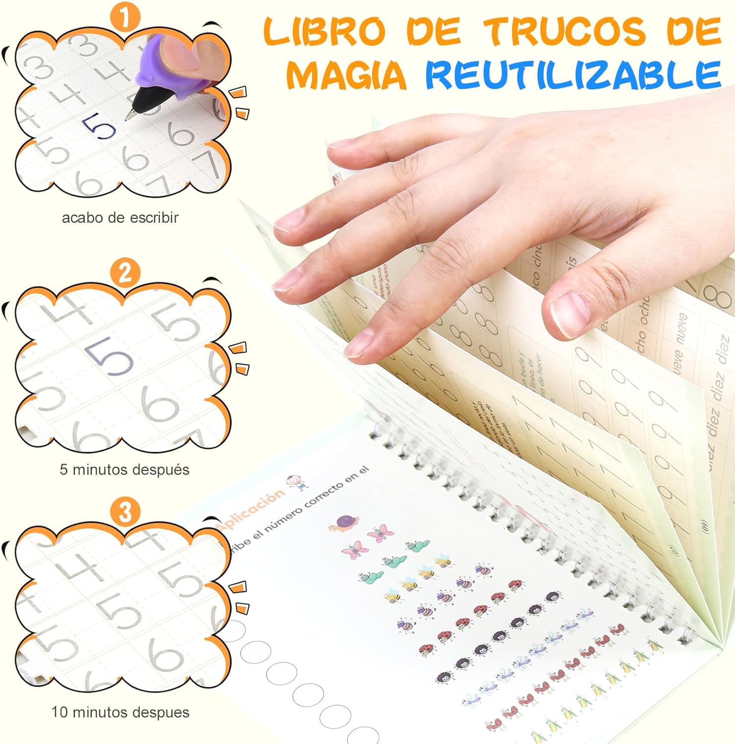 4 Libros Mágicos de Caligrafía - Veredora