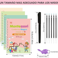 4 Libros Mágicos de Caligrafía - Veredora